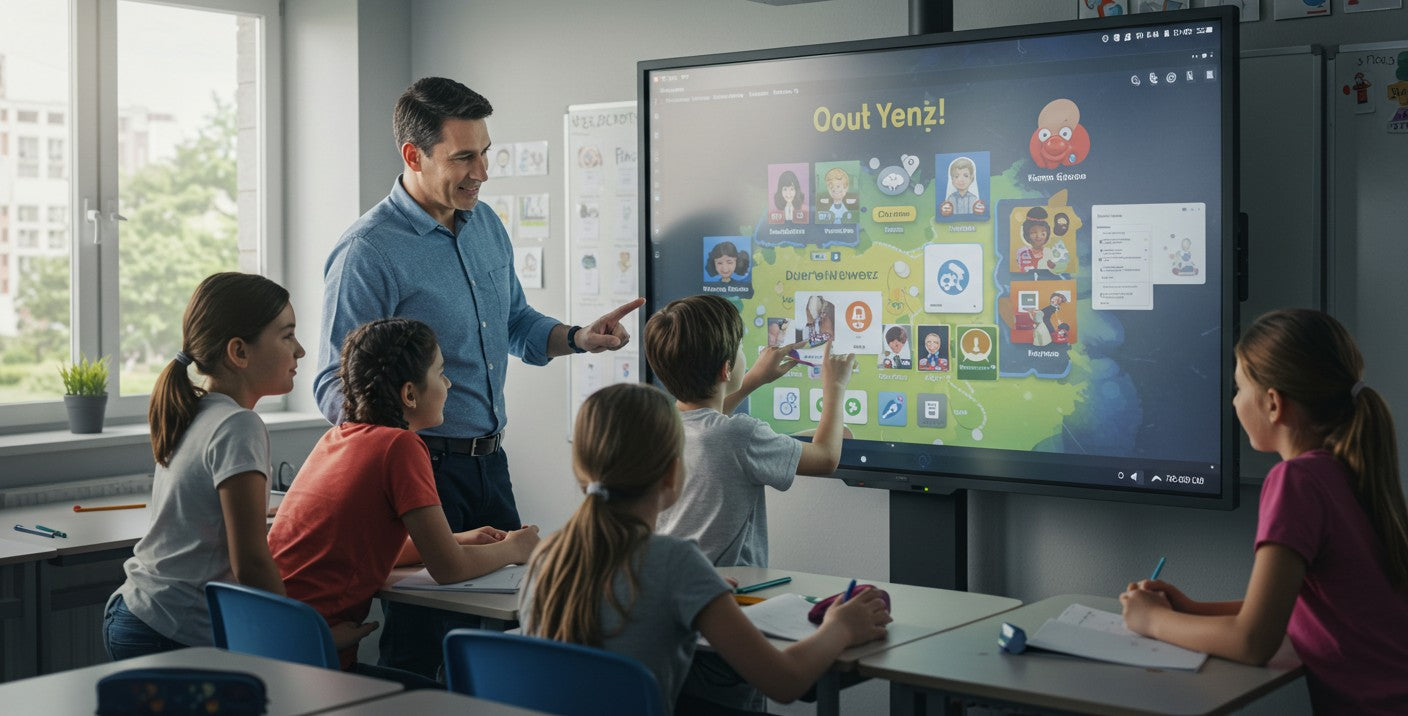 What Teachers Are Saying About AI-Powered Interactive Screens for Learning and Collaboration