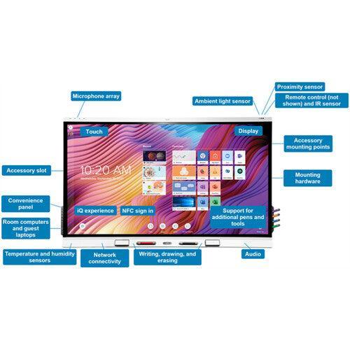 SmartBoard 6265S (V3) Pro 65" Interactive Screen with iQ (White)