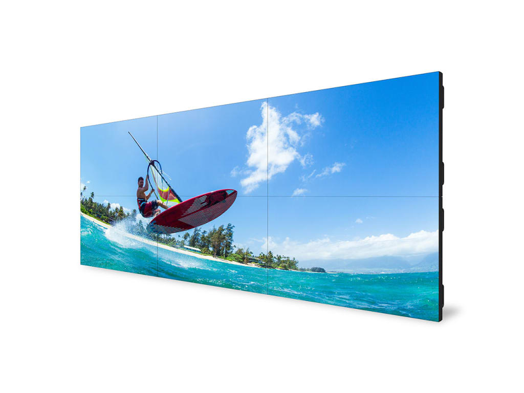 Christie FHD554-XZ-HR - 55" LCD Video Wall Panel with Remote, Full HD 700 Nits