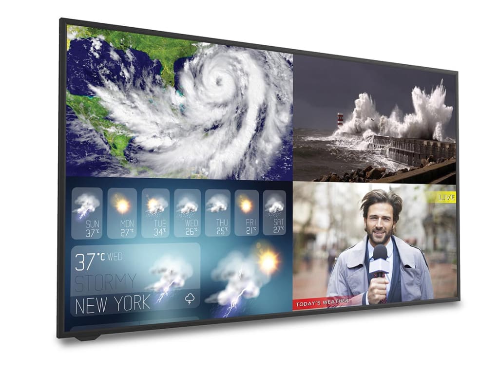 Christie SUHD753-L - 75" Landscape LCD Panel, 4K UHD, 450 Nits