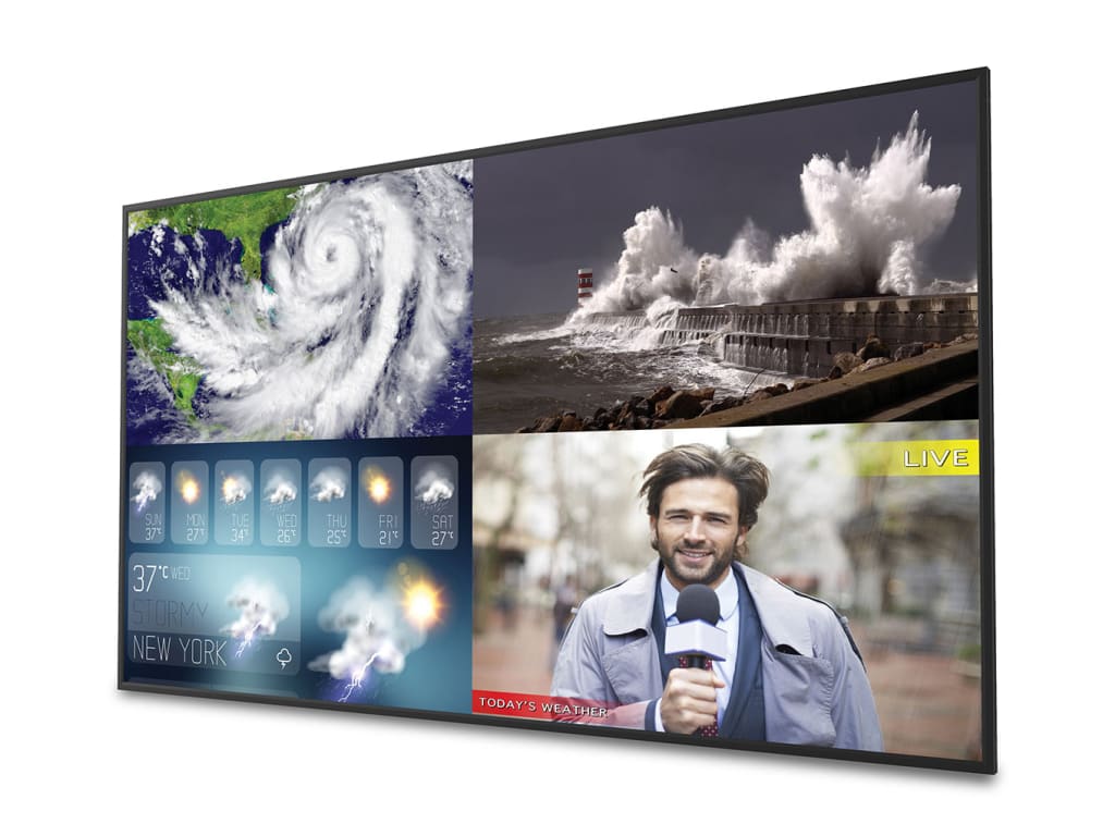 Christie SUHD863-L - 86" Landscape LCD Panel, 4K UHD, 450 Nits