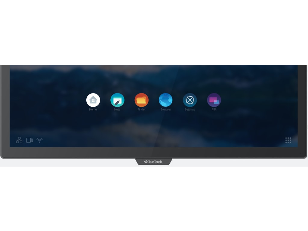 Clear Touch 65" 7000XE Series Interactive UHD Panel - Low Latency, PCAP Technology