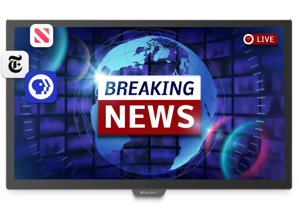 Clear Touch 65" 7000XE Series Interactive UHD Panel - Low Latency, PCAP Technology