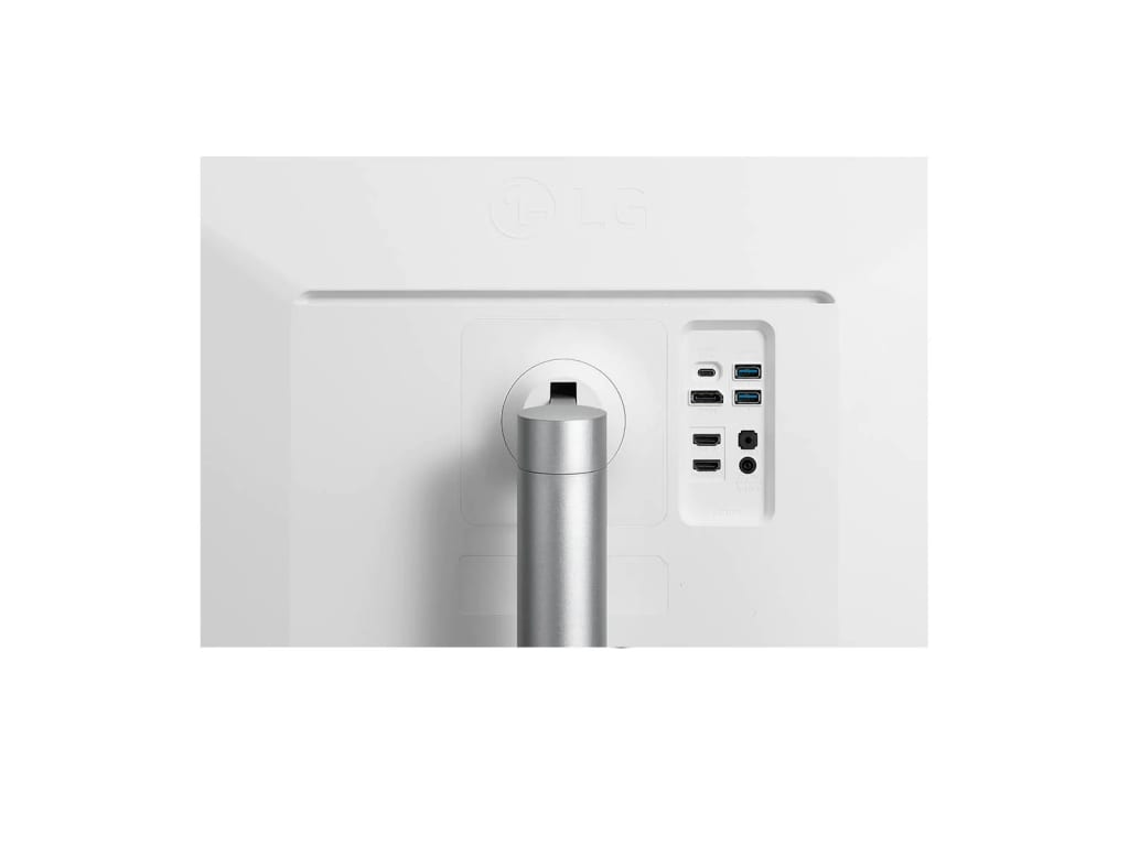 LG 27BL85U-W - 27-inch IPS UHD 4K Monitor with VESA DisplayHDR 400, USB Type-C, and Radeon FreeSync