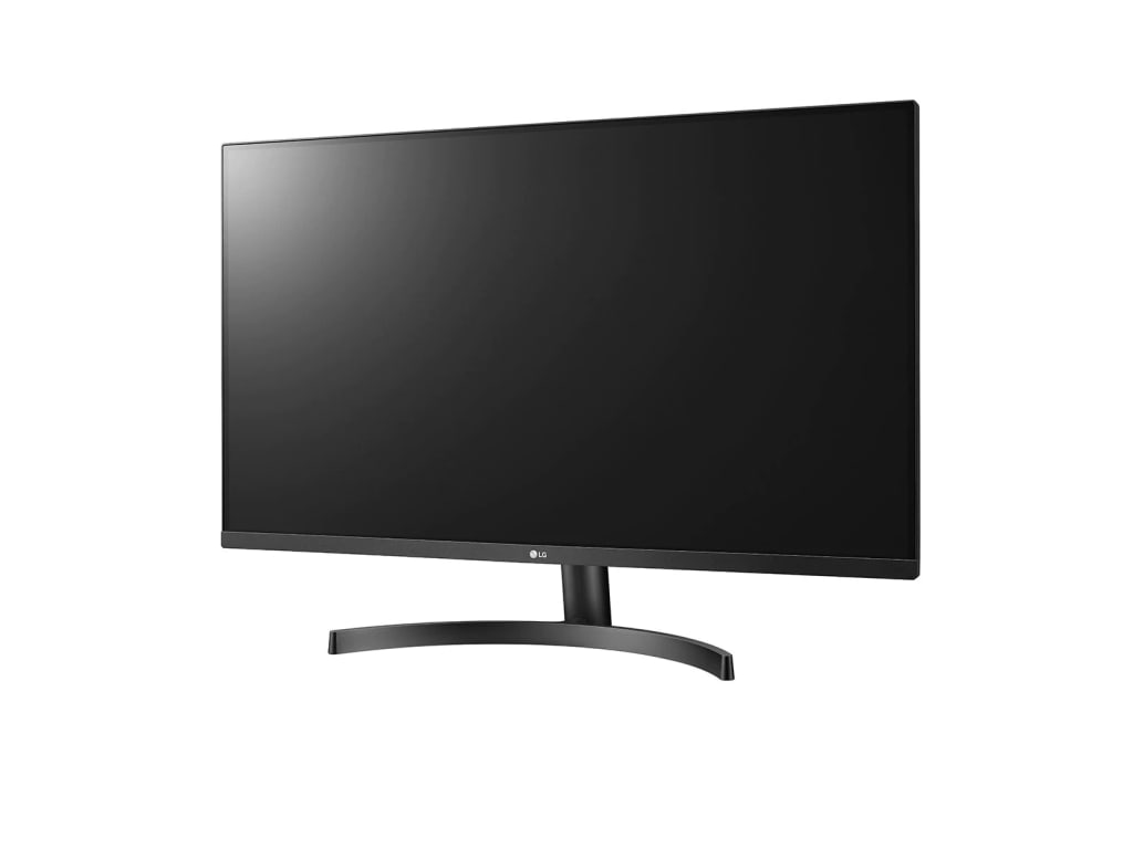 LG 32BN50U-B - 31.5” VA UHD 4K Monitor with HDR10, DCI-P3 90% (Typ.), AMD FreeSync, Dynamic Action Sync, and Black Stabilizer