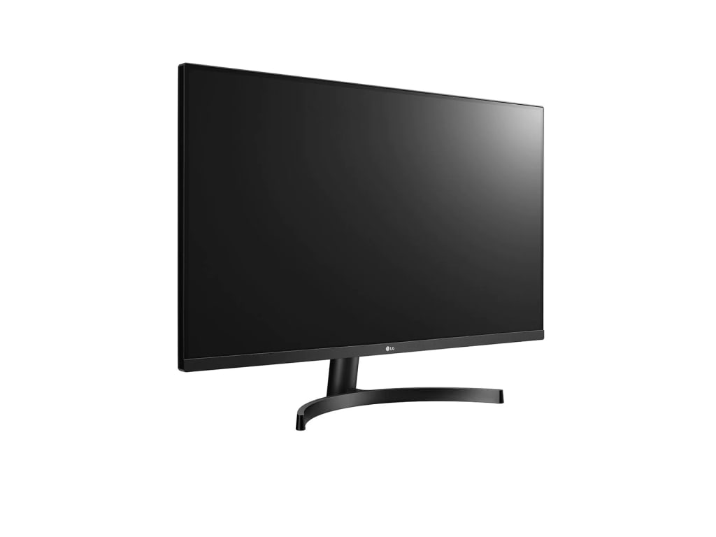 LG 32BN50U-B - 31.5” VA UHD 4K Monitor with HDR10, DCI-P3 90% (Typ.), AMD FreeSync, Dynamic Action Sync, and Black Stabilizer