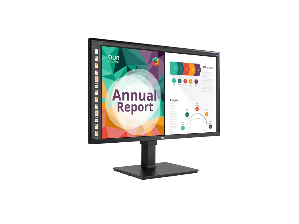 LG 32BN67U-B - 31.5” HDR10 IPS UHD 4K Monitor with DCI-P3 95% (Typ.), AMD FreeSync