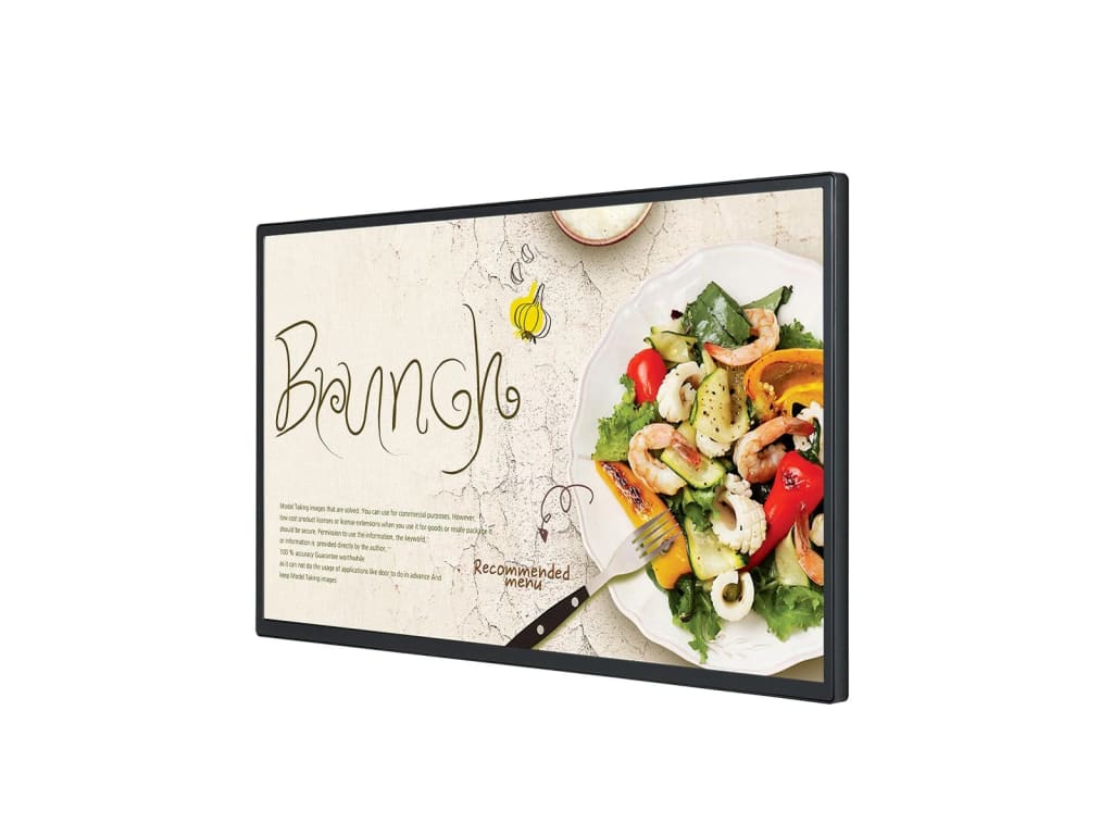 LG 32SM5J-B - Full HD Standard Signage with IPS and 16:9 Aspect Ratio, 60Hz Refresh Rate