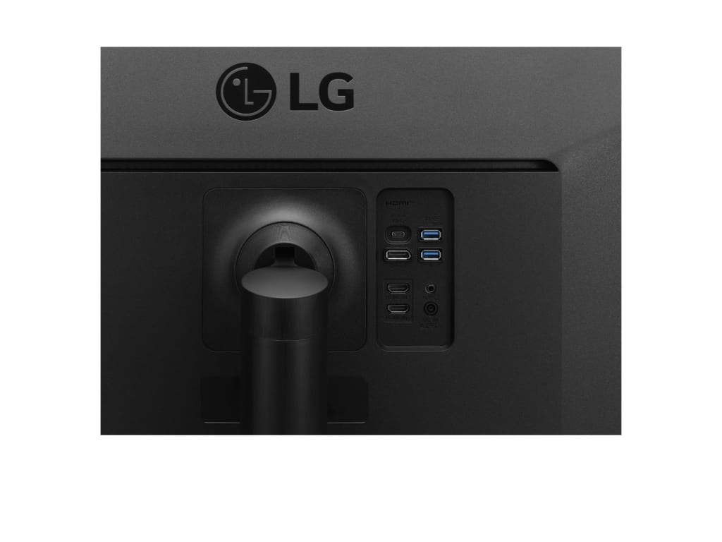 LG 35BN75CN-B - 35” VA HDR QHD UltraWide Curved Monitor with 100Hz Refresh Rate, 5ms(GTG), USB Type-C, AMD FreeSync