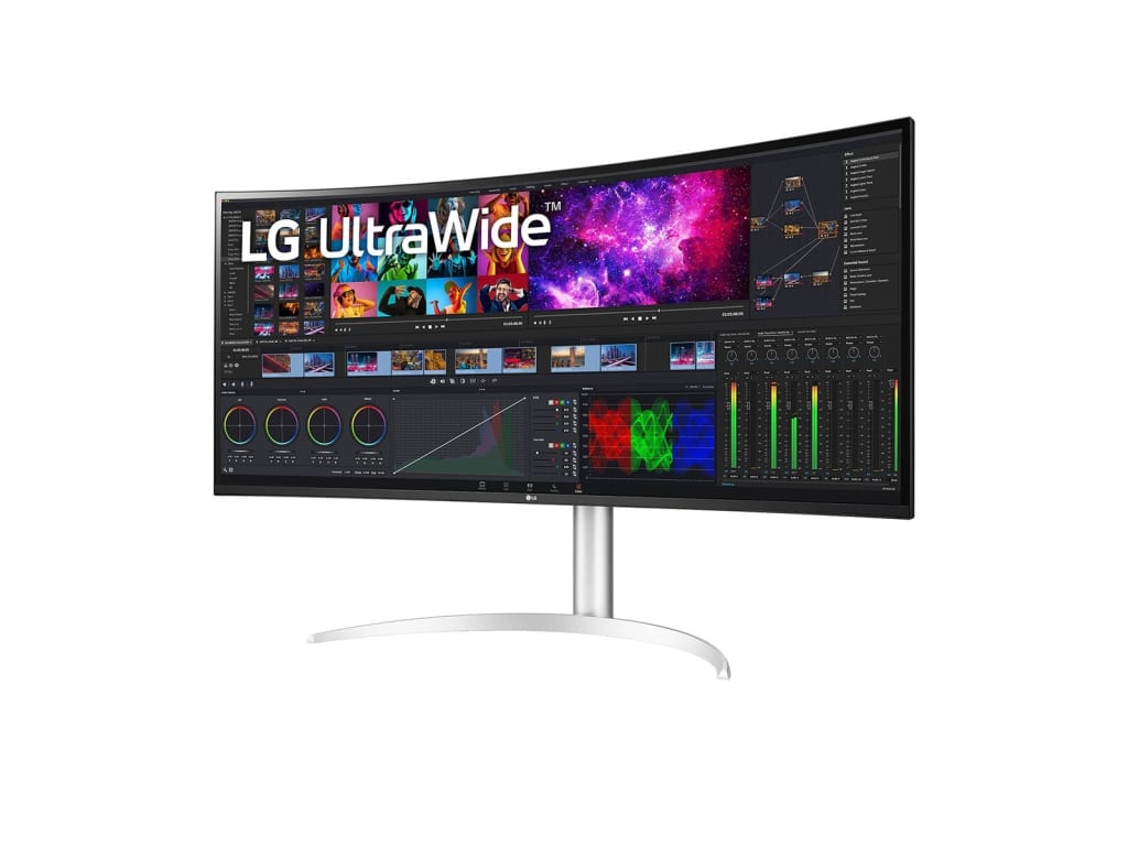 LG 40BP95CW - 39.7'' Curved UltraWide 5K2K Nano IPS Monitor with Thunderbolt 4 Connectivity