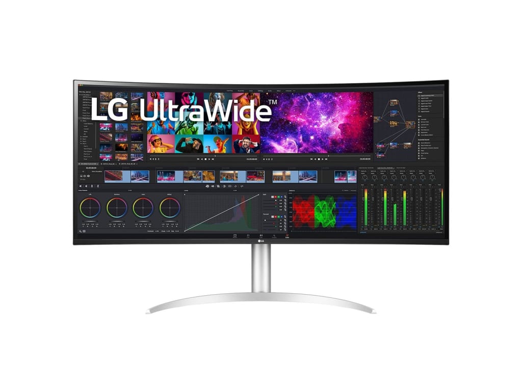 LG 40BP95CW - 39.7'' Curved UltraWide 5K2K Nano IPS Monitor with Thunderbolt 4 Connectivity