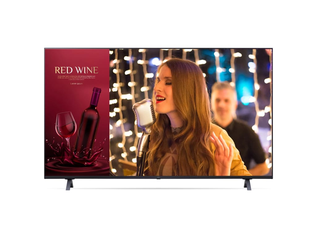 LG 50UR340C9UD - 50” UR340C Series UHD Commercial TV with Management Software, Scheduler, and Certified Crestron Connected