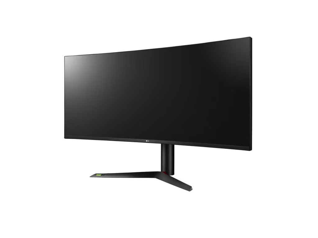 LG 38GN95B-B - 38" Nano IPS Gaming Monitor with 1ms Response Time, QHD Resolution, Curved Display, and 144Hz Refresh Rate