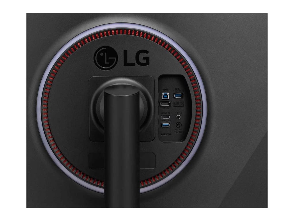 LG 38GN95B-B - 38" Nano IPS Gaming Monitor with 1ms Response Time, QHD Resolution, Curved Display, and 144Hz Refresh Rate