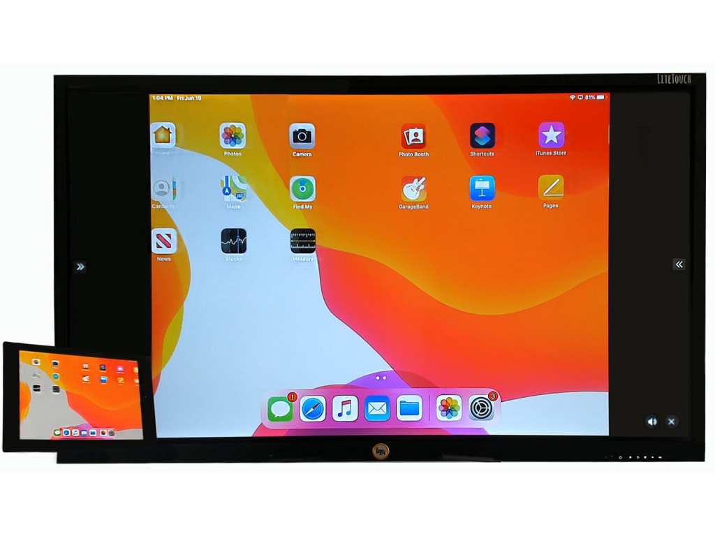 LiteTouch 98 - LiteTouch PRO 4K Interactive Screen with Windows PC (98")