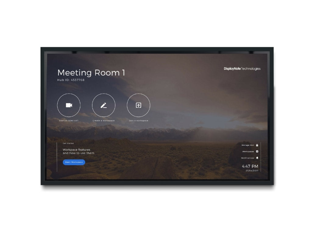NEC 3720-INF2-86 - 86" InfinityBoard, 4K UHD, 60Hz, 500 cd/m2