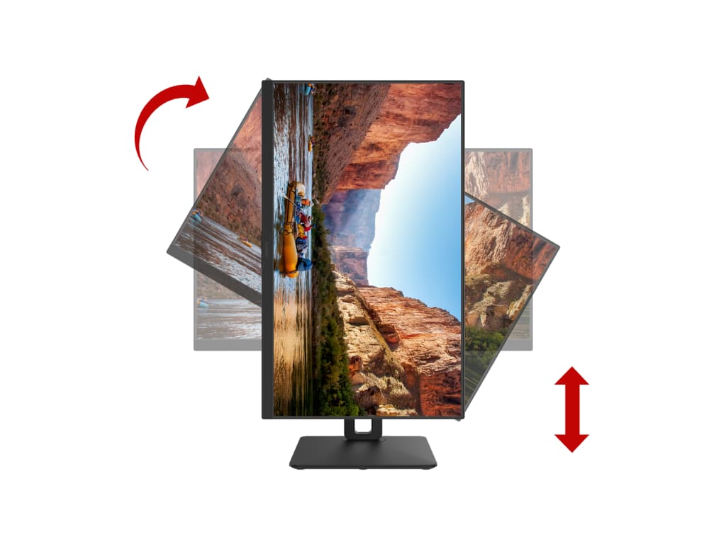Planar PXN2410 - 24-inch LCD Monitor, Full HD 1920 x 1080, 250 cd/m², HDMI, DisplayPort, VGA