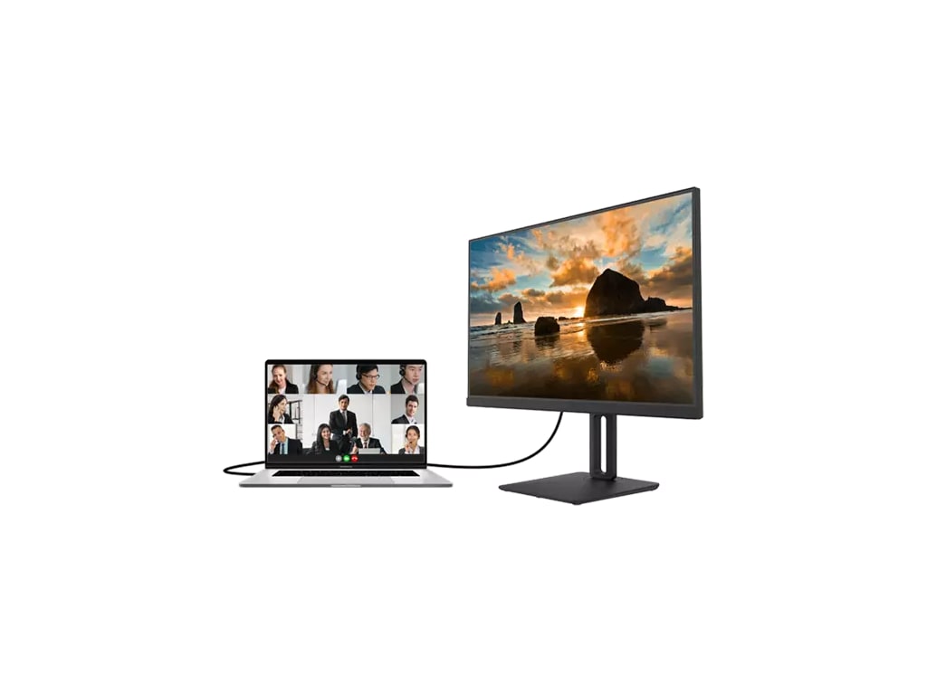 Planar PZN2710Q - 27" Docking Monitor, 300 cd/m², 2560 x 1440 WQHD, USB Type C (DisplayPort Alt Mode), DisplayPort, HDMI