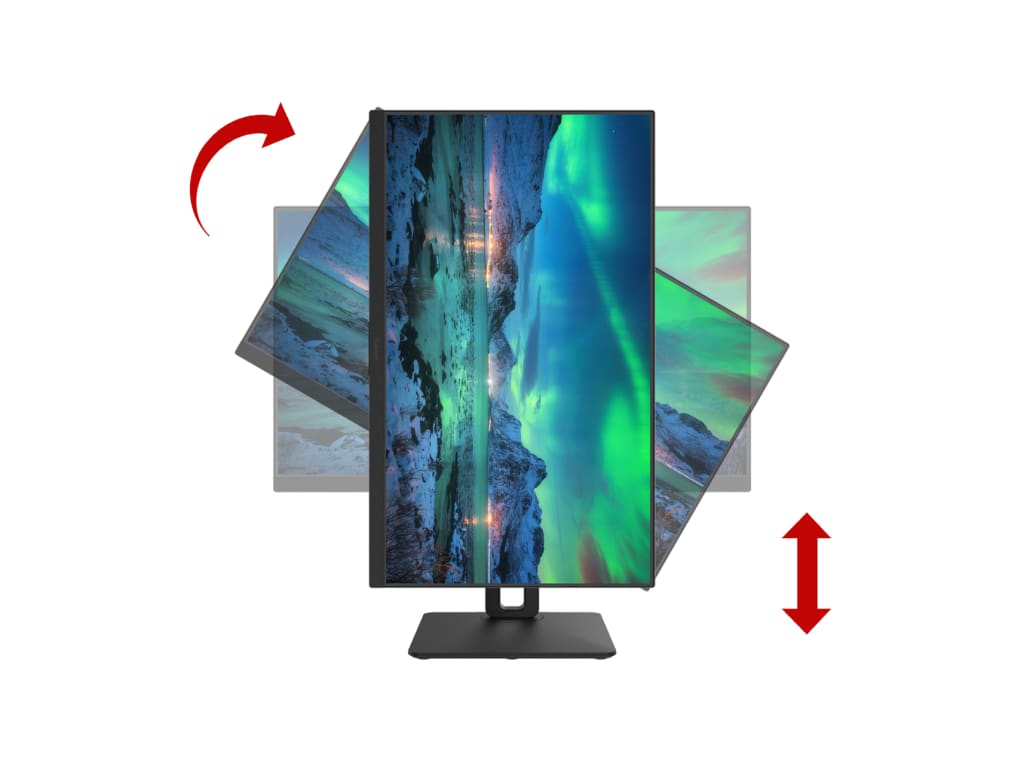 Planar PZD2410 - 24" Full HD Docking Monitor with USB Type-C, 1920 x 1080 Resolution, and 250 cd/m² Brightness