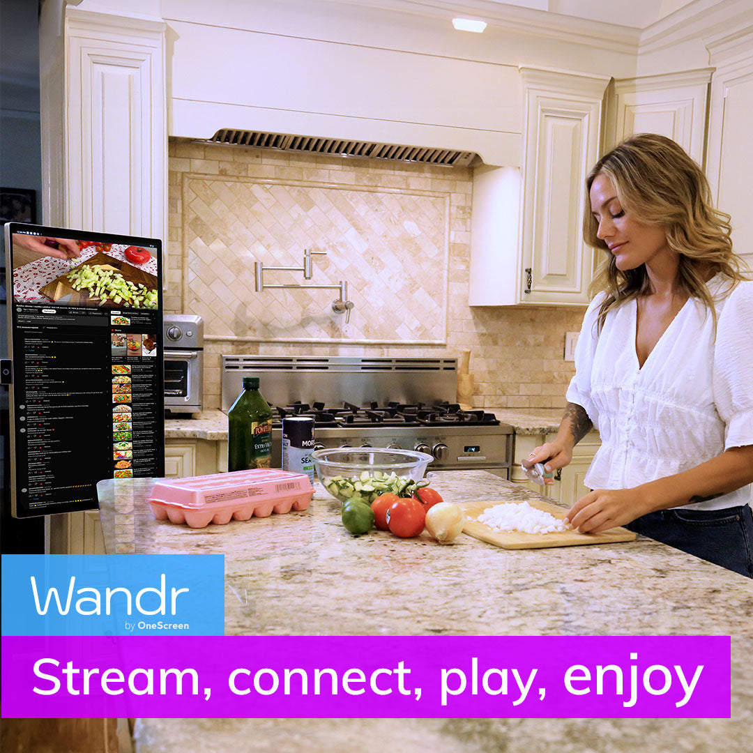 OneScreen Wandr - Portable  32" Smart Display - 4K Touchscreen | Android 13