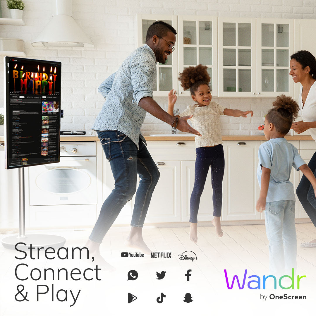 OneScreen Wandr - Portable  32" Smart Display - 4K Touchscreen | Android 13