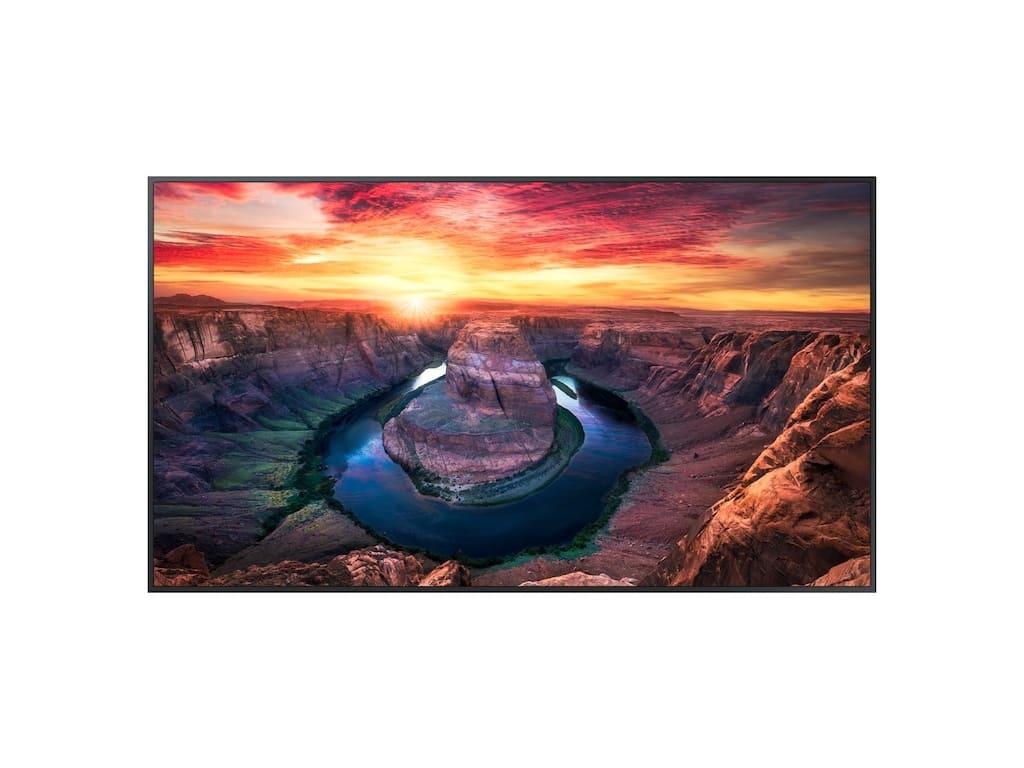 Samsung LH43QMBEBGCXGO - 43" UHD Display with MagicInfo S9 Player, 500nit Brightness, IP5x Certified, 16GB Internal Storage, Tizen 6.5