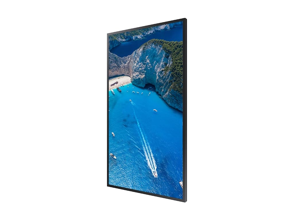 Samsung OM75A - 75" Outdoor Signage Display with 4K UHD, 4000 Nits, and Tizen OS