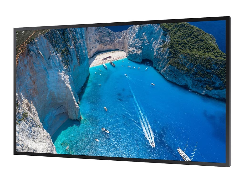 Samsung OM75A - 75" Outdoor Signage Display with 4K UHD, 4000 Nits, and Tizen OS
