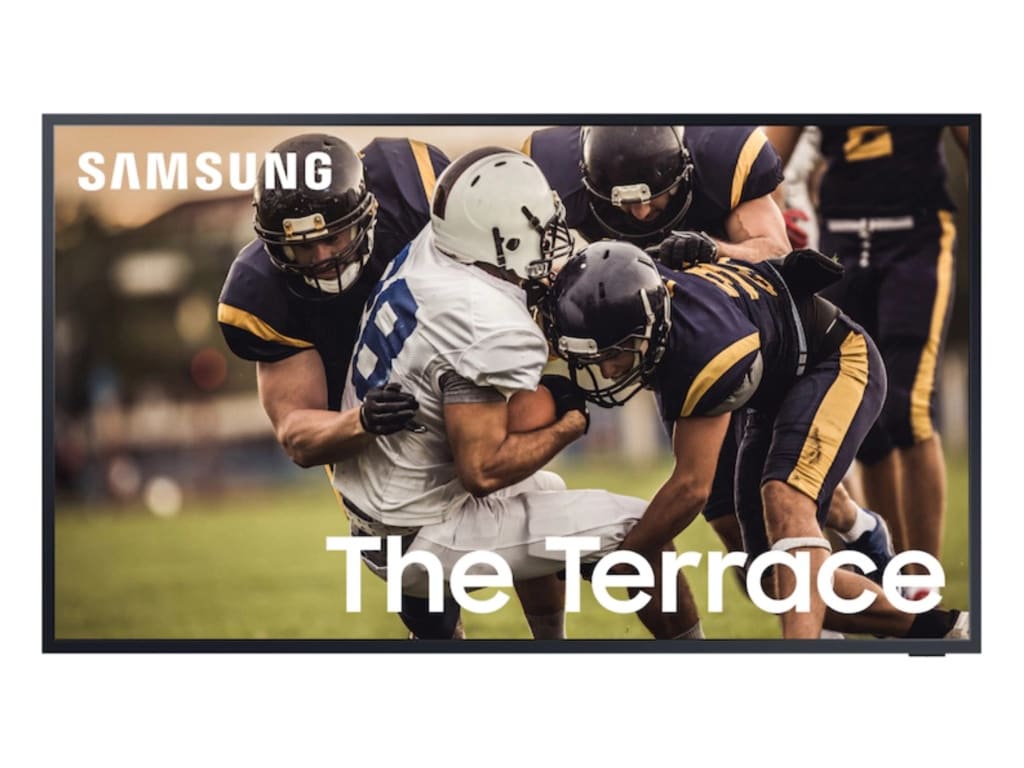 Samsung 55" Class Terrace Partial Sun 4K Quantum Dot LED Backlight (Titan Black)