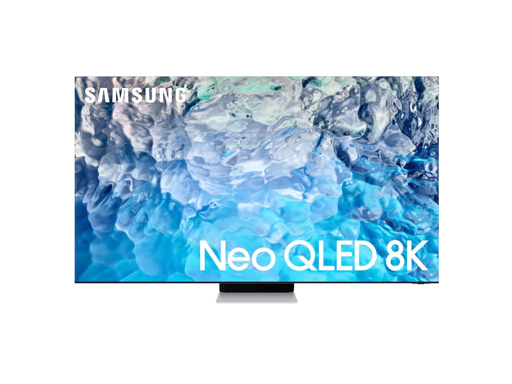 Samsung QN65QN900BFXZA - 65" Class Neo QLED TV, 8K Resolution, Stainless Steel Frame, Bright Silver Color