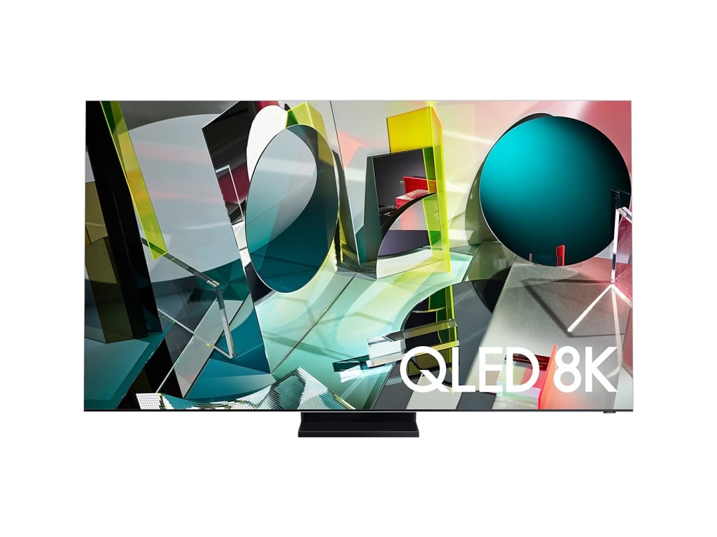 Samsung QN85Q950TSFXZA - 85" 4K Smart LED TV with Stainless Steel Finish and Direct Full Array 32x Backlight