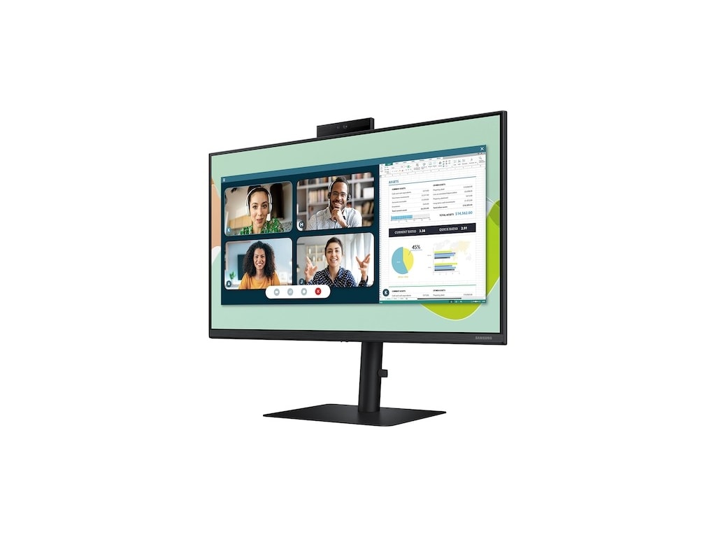 Samsung S24A400VEN - 24" Flat Monitor with Built-in Webcam and IPS Panel