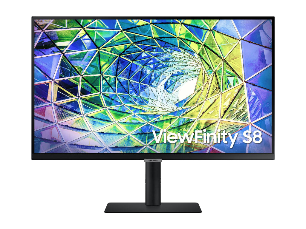 Samsung S27A804UJN - 27-inch ViewFinity UHD High Resolution Monitor with USB-C and 3-Year Warranty