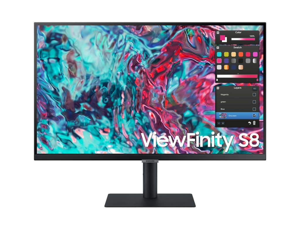 Samsung S27B800TGN - 27" Viewfinity IPS 4K UHD Monitor with Thunderbolt4, Speakers, and 3-Year Warranty