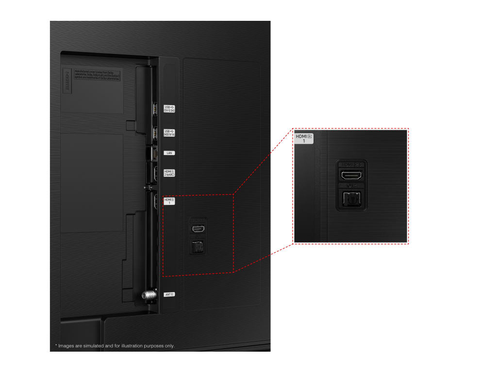 Samsung QN50Q60BAFXZA - 50" QLED TV, Titan Grey, Quantum Dot LED Backlight