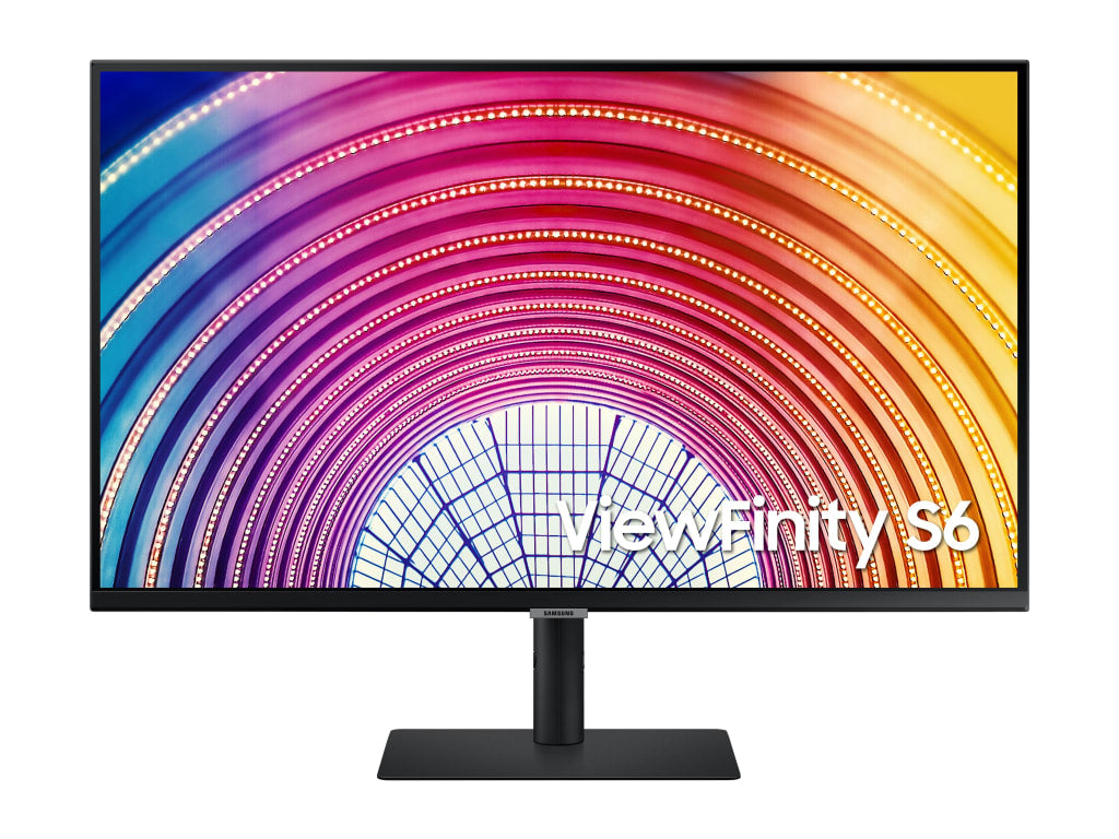 Samsung S27A600NAN - 27” ViewFinity S60A QHD High Resolution Monitor with Flat Design, HDMI and 4 Down Ports USB Hub