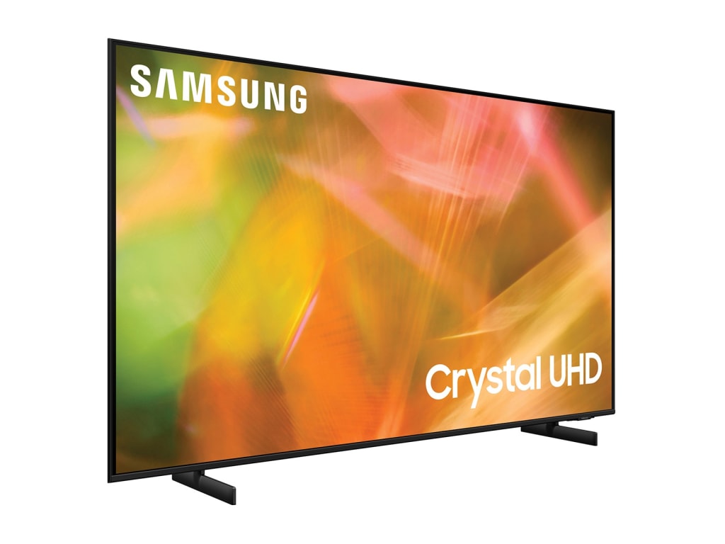 Samsung UN65AU8000FXZA - 65" Class Crystal UHD TV, 3840 x 2160, Black, Quantum Dot LED Backlight