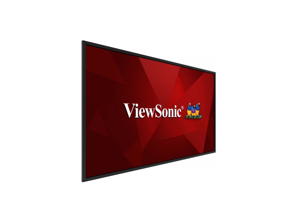 ViewSonic CDE5520-E1 - 55" Presentation Screen Bundle (Black)