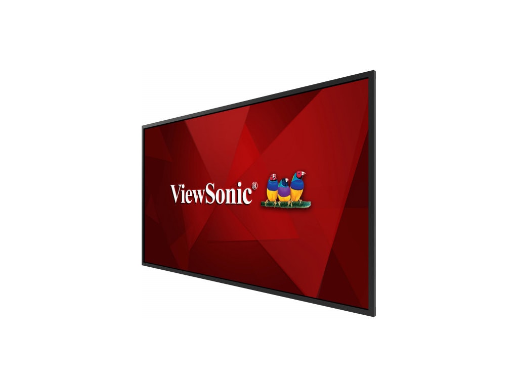 ViewSonic CDE5520-W1 - 55" Presentation Screen Bundle (Black)