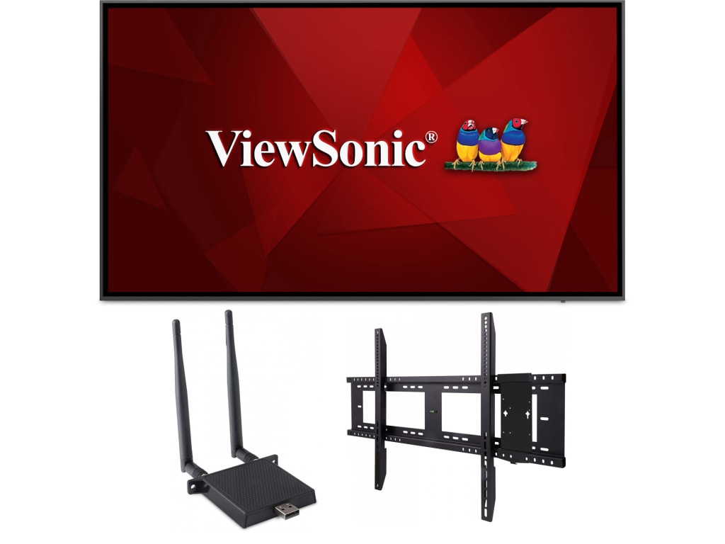 ViewSonic CDE8620-E1 - 86" Presentation Screen (Black)