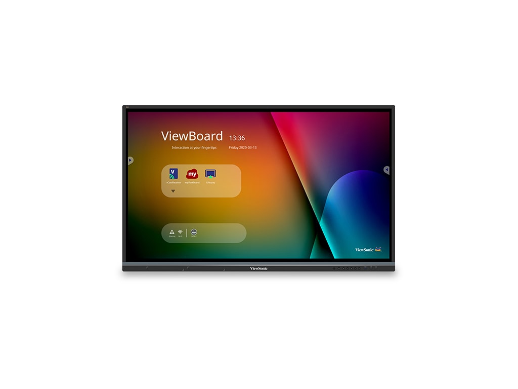 ViewSonic IFP7550-C4 - 75" Interactive Flat Panel Bundle
