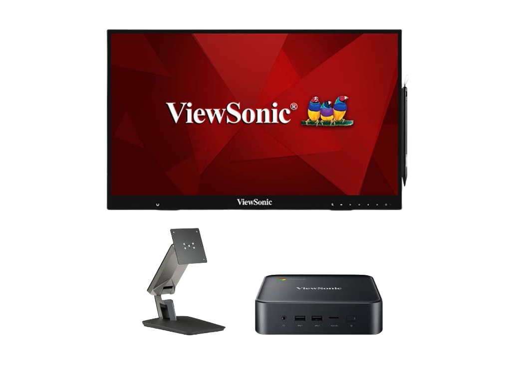 ViewSonic ID2456-C2 - 24” Interactive Pen Display and Chromebox Bundle
