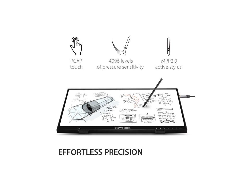 ViewSonic ID2456 - 24" Touch Display with Active Stylus