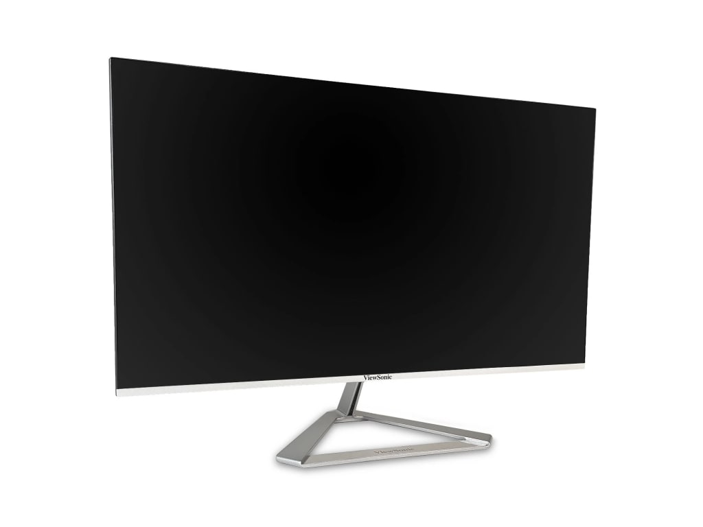ViewSonic 27" 4K UHD Thin-Bezel IPS Monitor with USB-C, HDMI, and DisplayPort