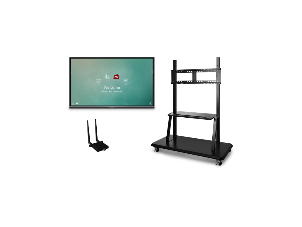 ViewSonic IFP8650-E2 - 86" ViewBoard Interactive Flat Panel Bundle