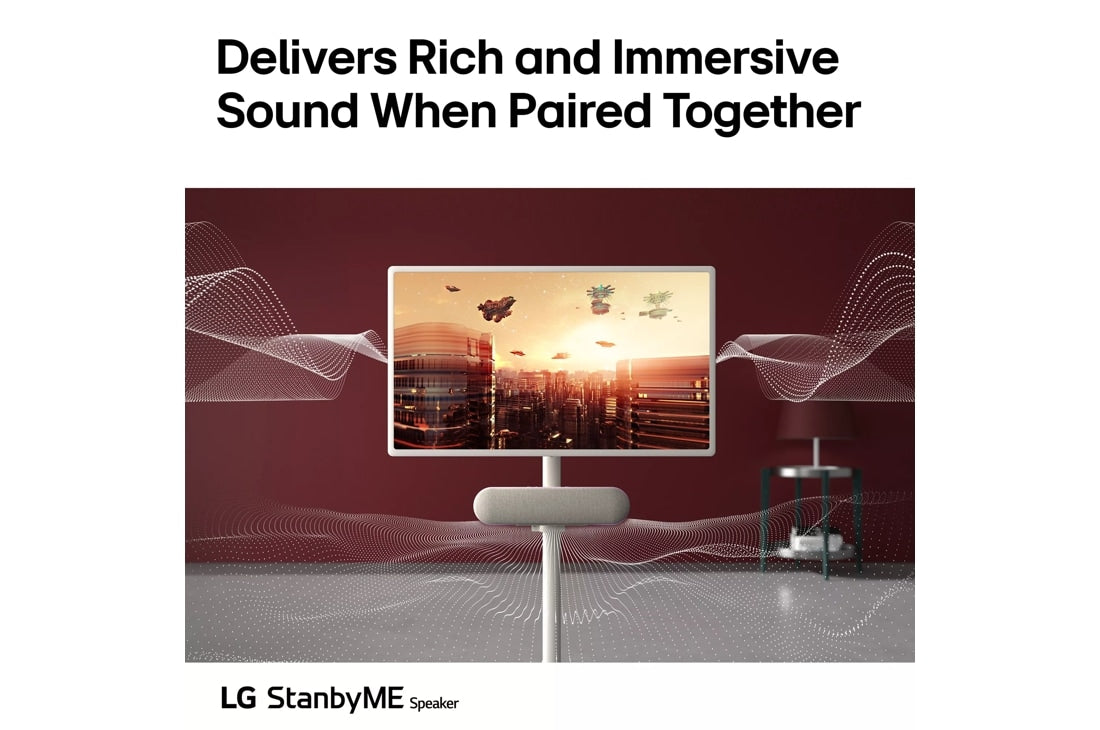 LG StanbyME - 27" Portable Smart Touchscreen with 3-Hour Battery