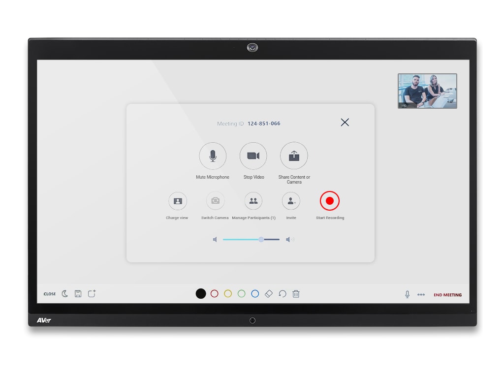 Aver IFEP65PC1 - Enterprise 65" 4K UHD Interactive Screen