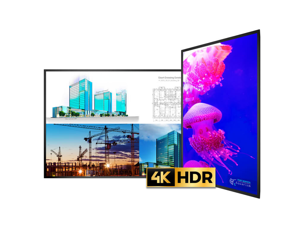 Planar URX100 - 100" 4K LCD Display, 700 Nits