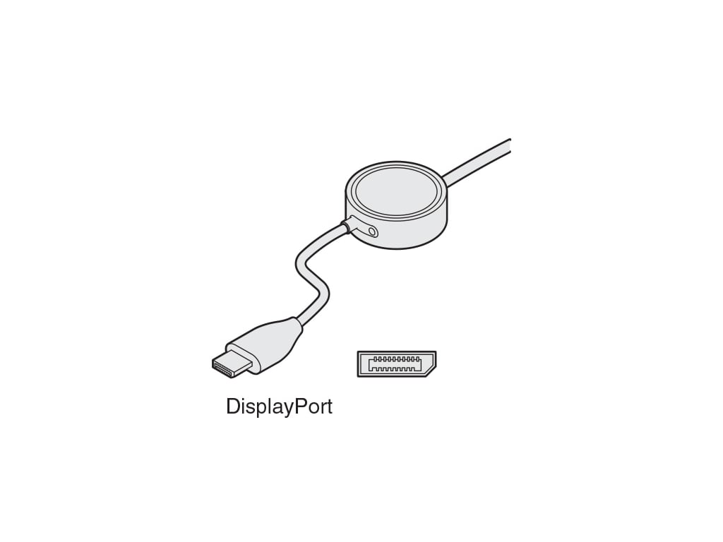 Steelcase MS02PKDP01 - Puck Display Port