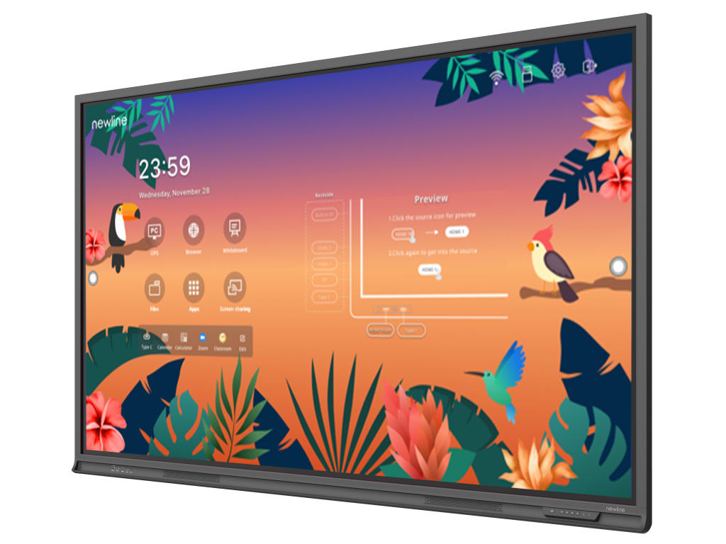 NewLine TT-9821Q - 98" 4K UHD Interactive Display